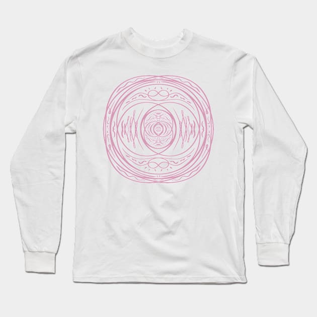 Infinite Eye of the Rose Long Sleeve T-Shirt by Strong with Purpose